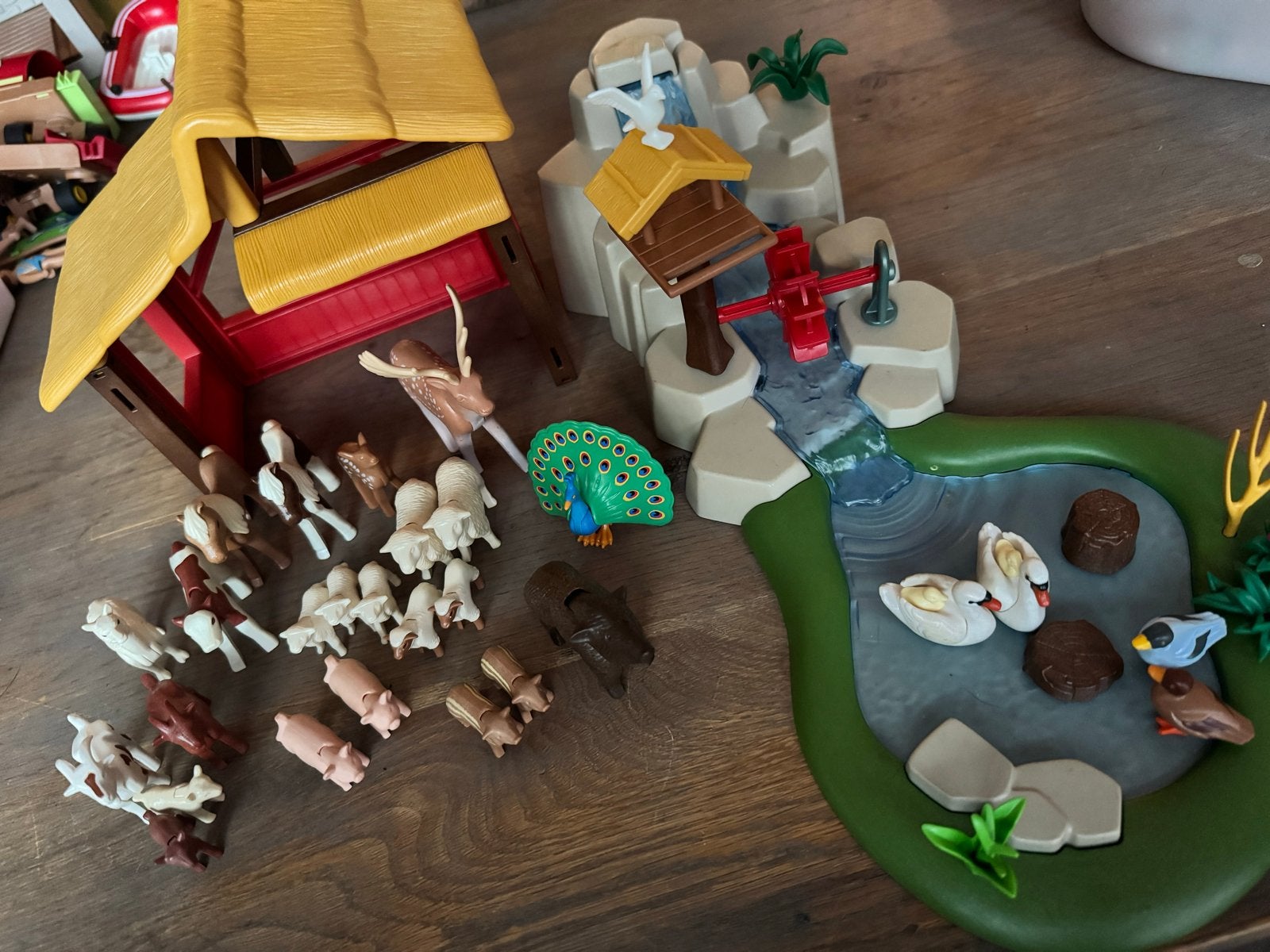 Playmobil Boerderij met Dieren en Waterpartij, Ophalen of Verzenden, Gebruikt, Jongen of Meisje