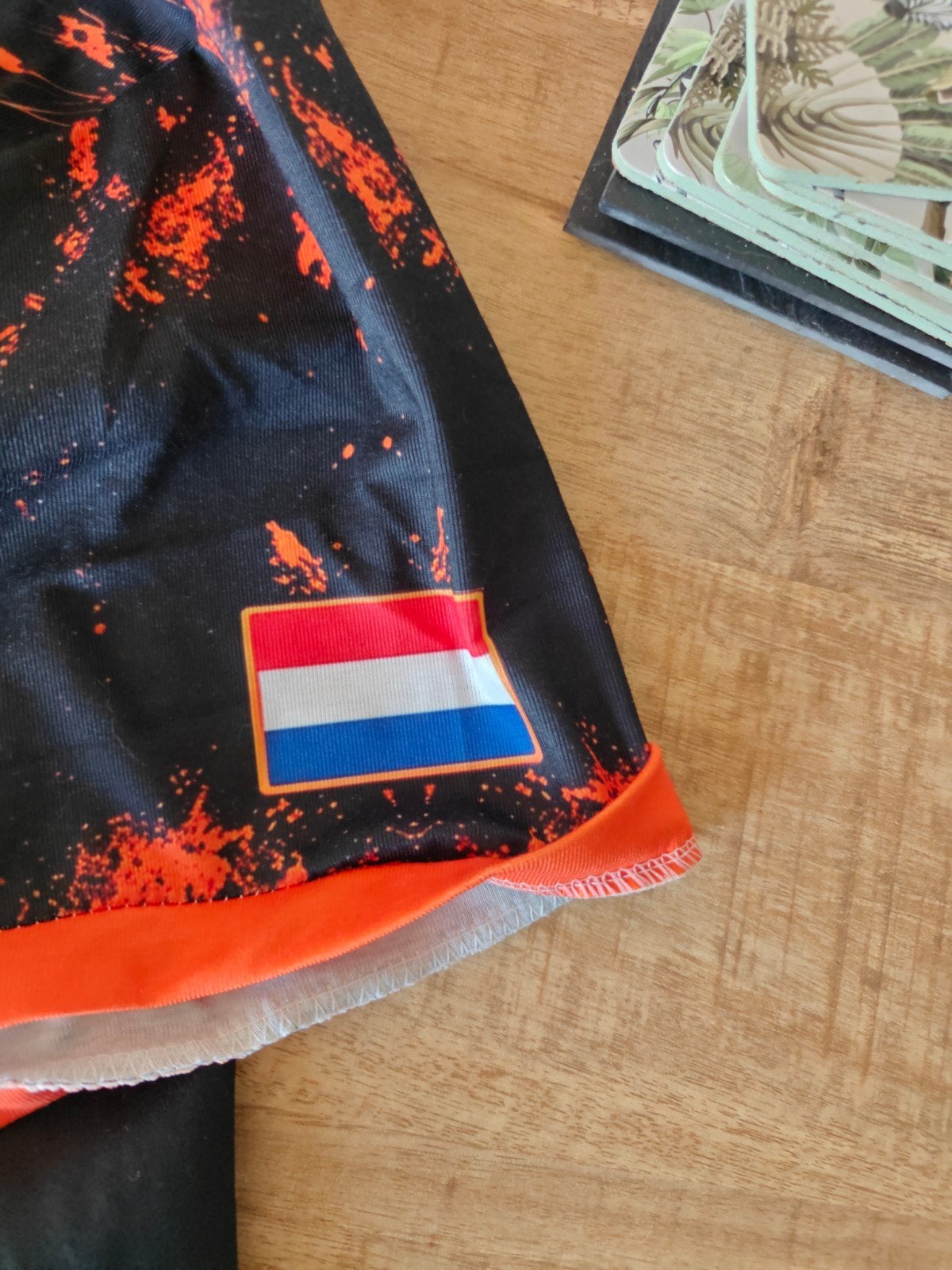 Nederland Leeuw Shirt 5XL Oranje Zwart Voetbal Fan, Ophalen of Verzenden, Zo goed als nieuw, Onbekend