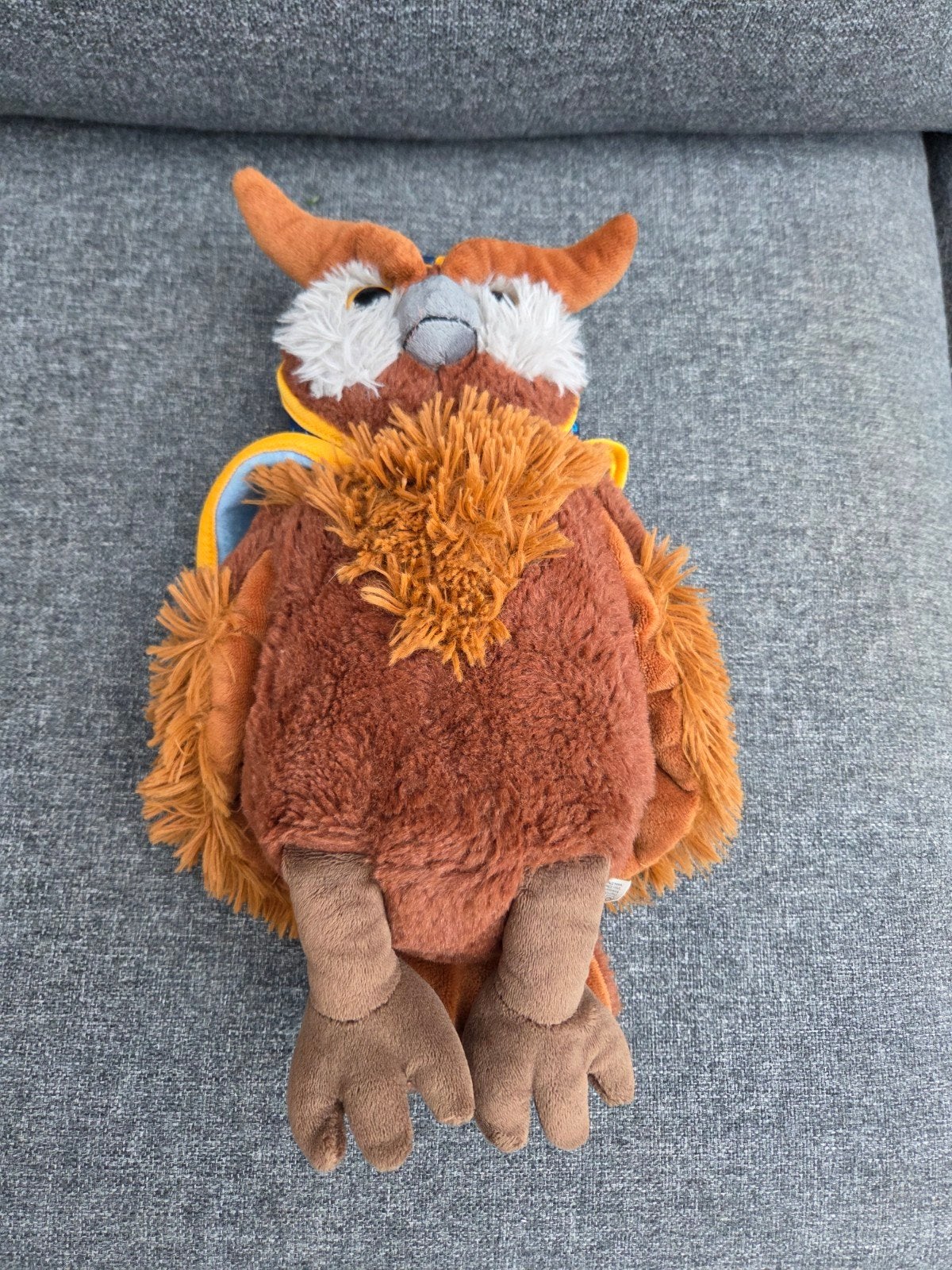 Efteling knuffel uil met cape - Zo goed als nieuw, Overige merken, Overige typen, Ophalen of Verzenden, Zo goed als nieuw