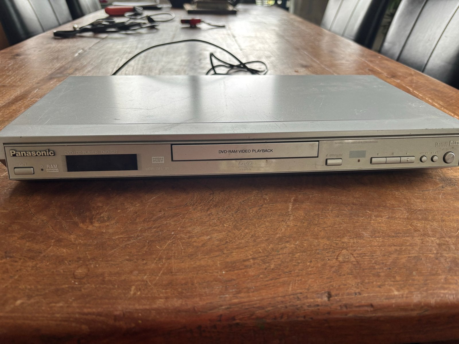 Panasonic DVD/CD Speler DVD-S27 - Zilver, Ophalen, Gebruikt, Dvd-speler, Panasonic