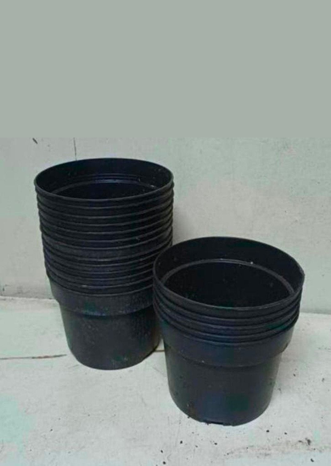 Kweekpotten plantenpotten bloempotten 2 liter, Kunststof, Gebruikt, Rond, Ophalen of Verzenden