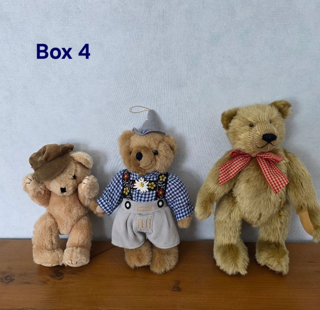 Vinted beren uit een particuliere collectie, Ophalen, Zo goed als nieuw, Stoffen beer, Overige merken
