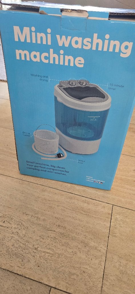 Mini wasmachine, Ophalen, Nieuw