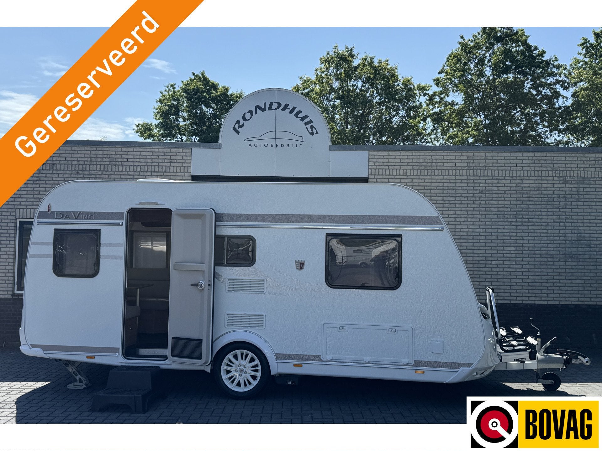 Tabbert Da Vinci 460E ENKELE BEDDEN *Mover/Zakluifel/Fietsen, Caravans en Kamperen, Vast bed, Kachel, Tabbert, Bedrijf