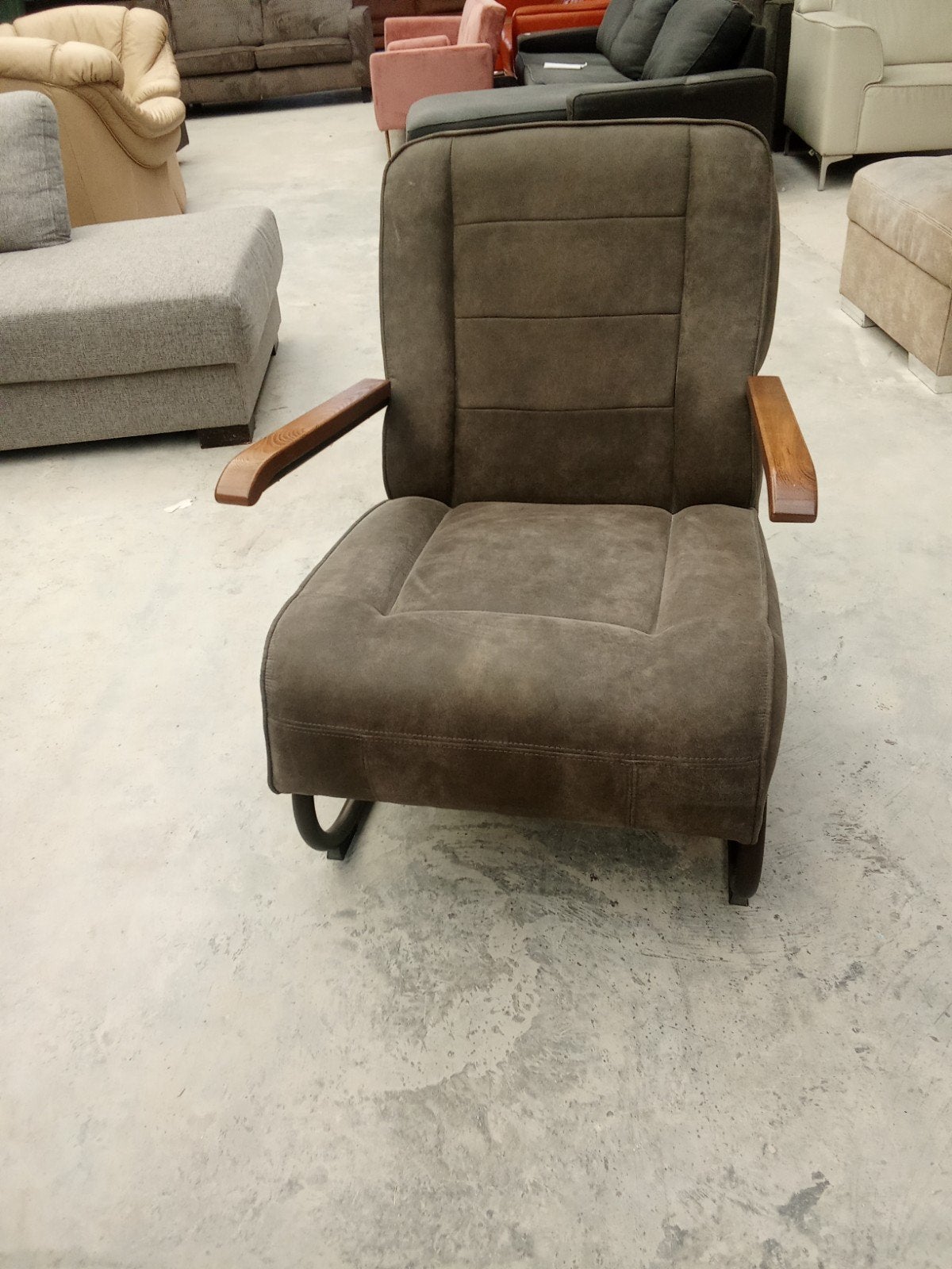 Fauteuil industrieel nu €50,-, Huis en Inrichting, Fauteuils, Zo goed als nieuw, Ophalen of Verzenden