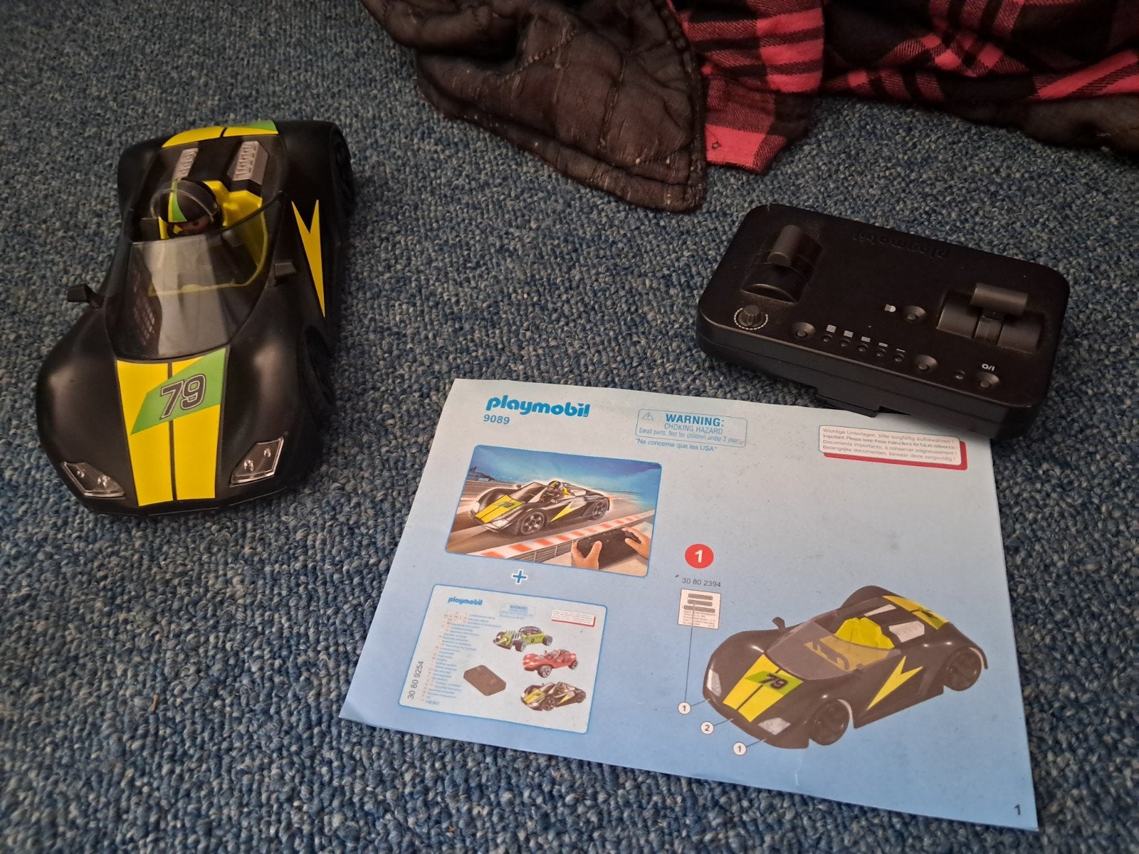 Bestuurbare auto playmobil, Complete set, Voertuig, Ophalen of Verzenden, Zo goed als nieuw