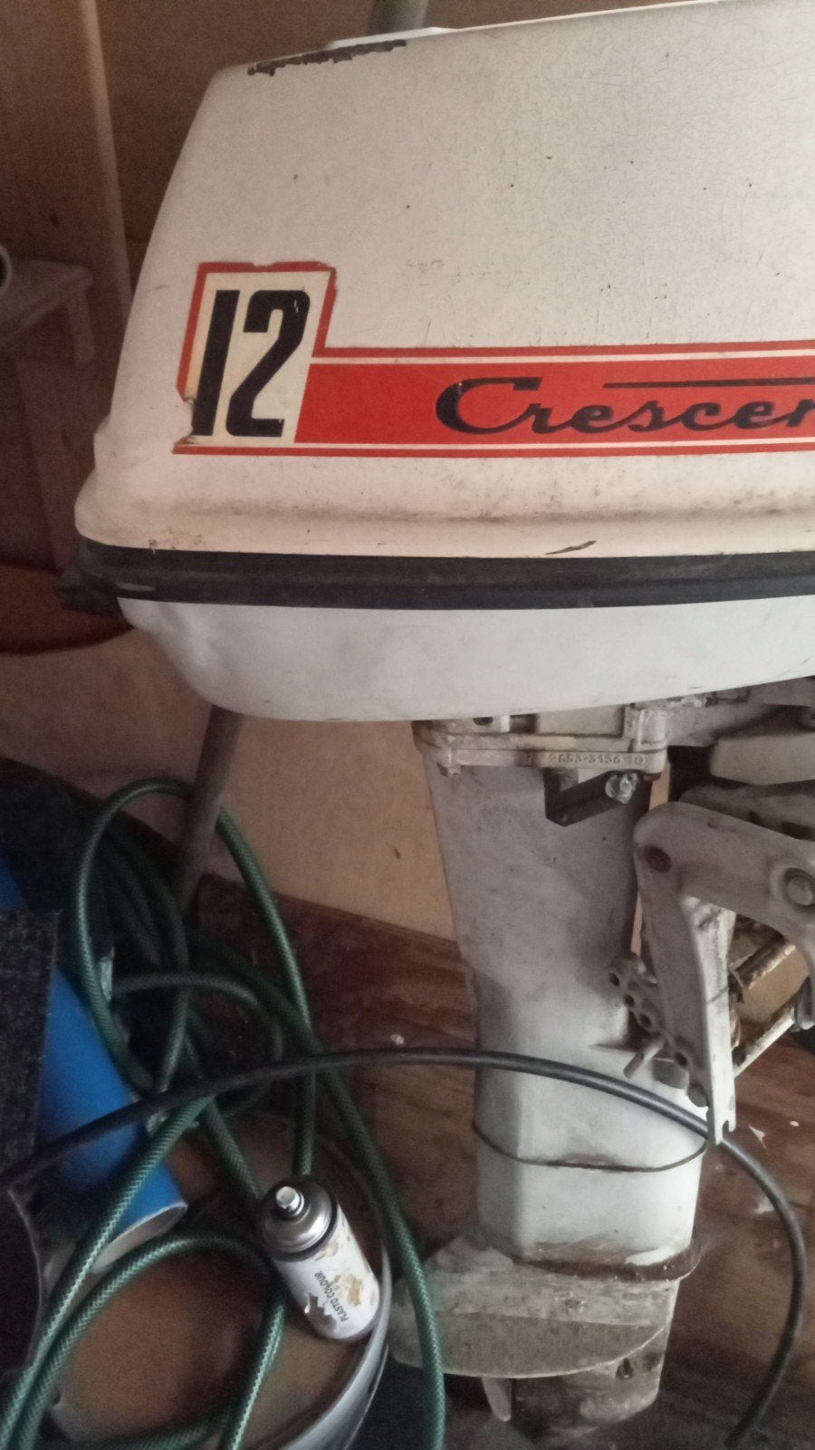 Crescent 12 pk buitenboordmotor, Watersport en Boten, Bootonderdelen, Ophalen, Gebruikt, Motor en Techniek, Zeilboot of Motorboot