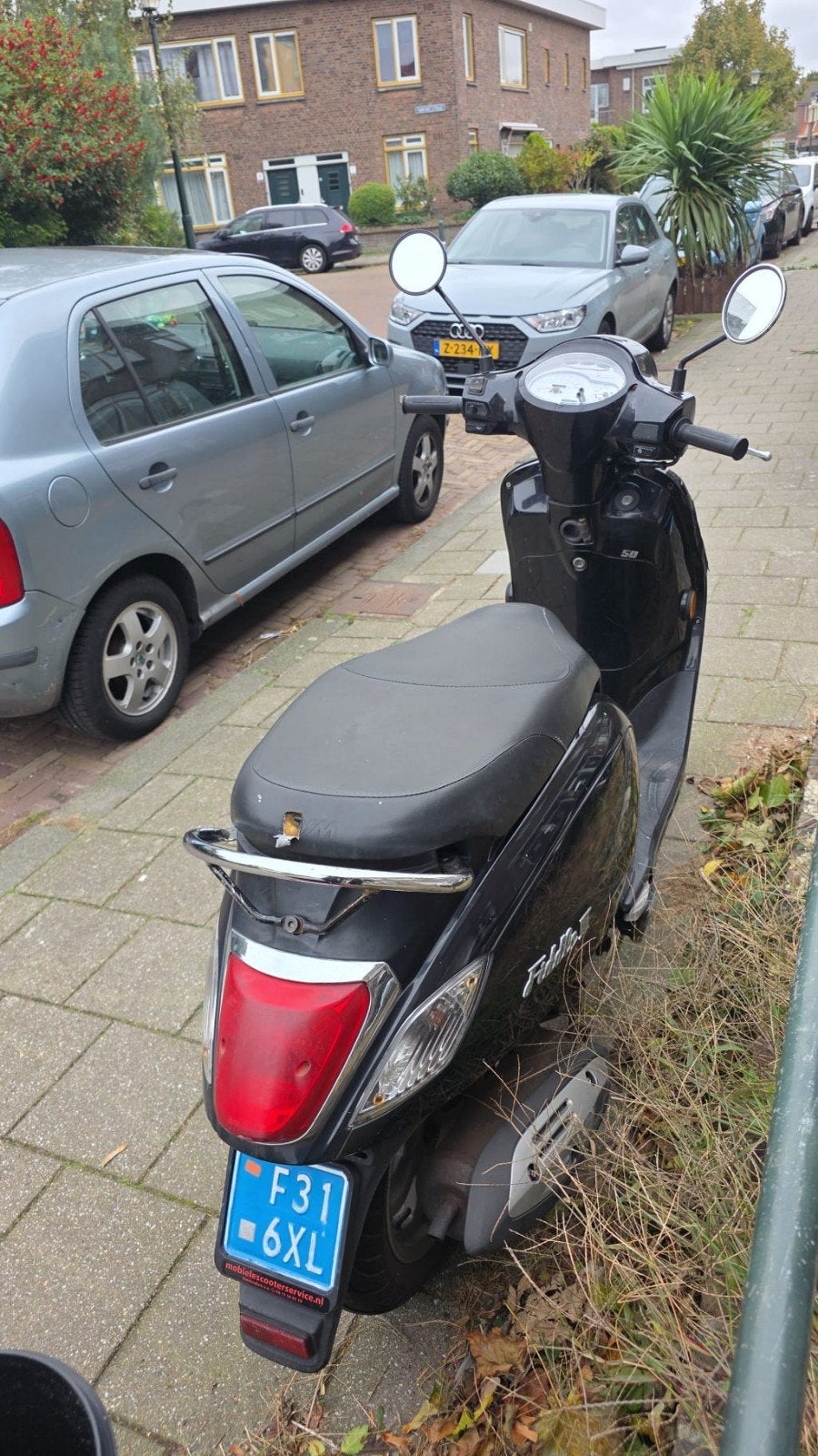 SYM Fiddle III Scooter - Zwart, Goede Staat, Ophalen, Gebruikt, Overige typen, SYM