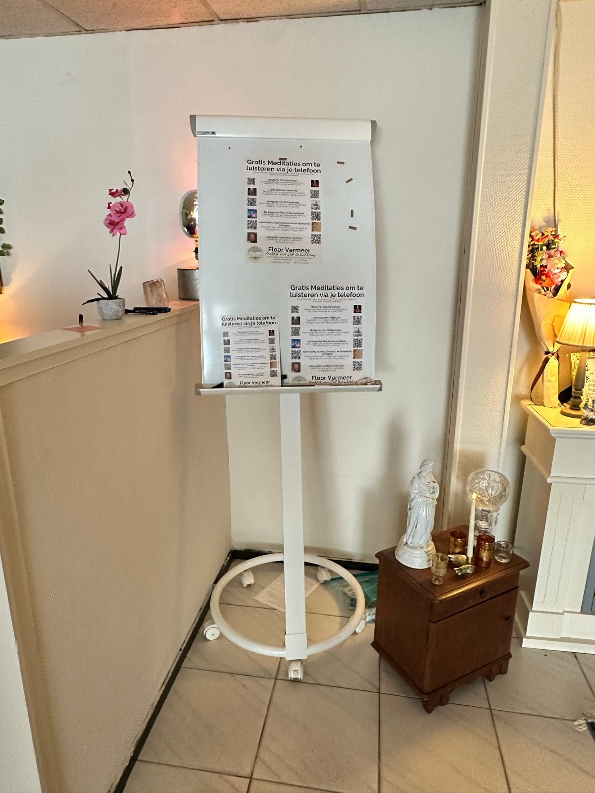 Luxe Flipover met magneet en whiteboard in 1, Huis en Inrichting, Woonaccessoires | Memoborden, Ophalen, Gebruikt, Overige typen