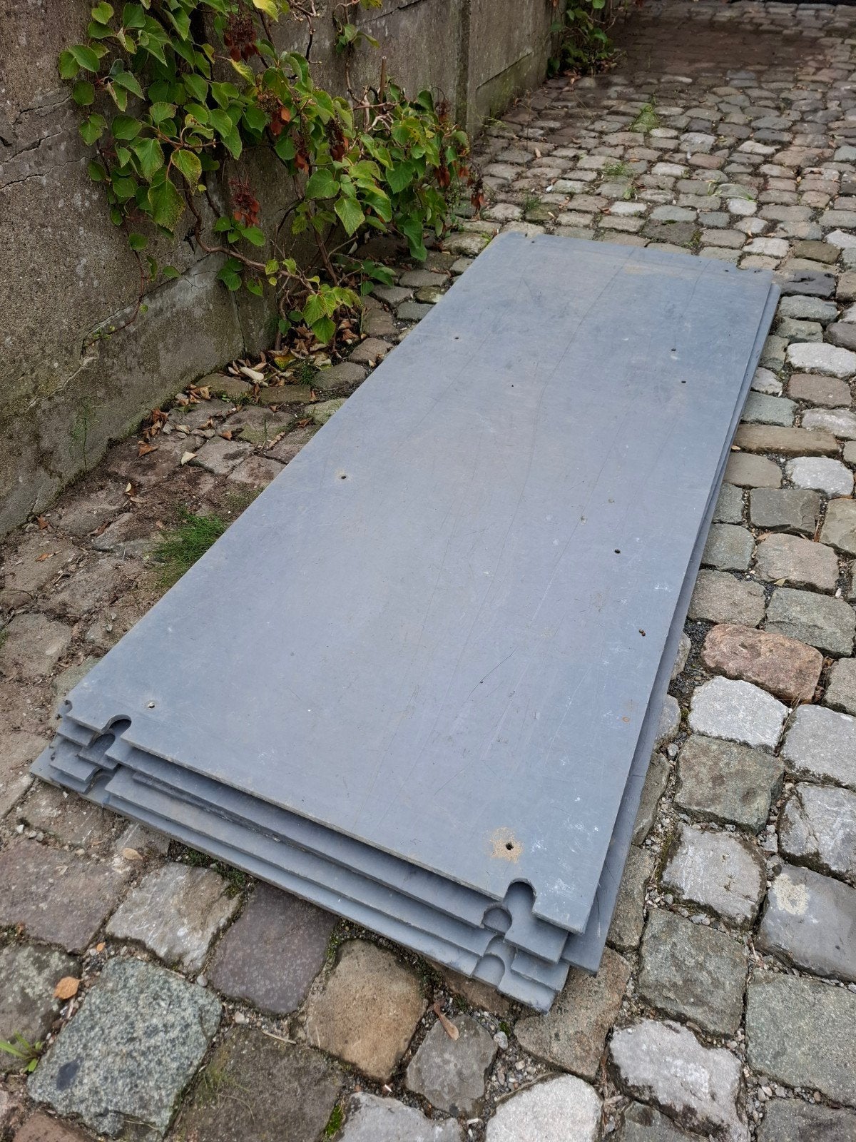 kunststof rijplaten 196x80 cm, Doe-het-zelf en Verbouw, Ophalen, Gebruikt, Overige materialen
