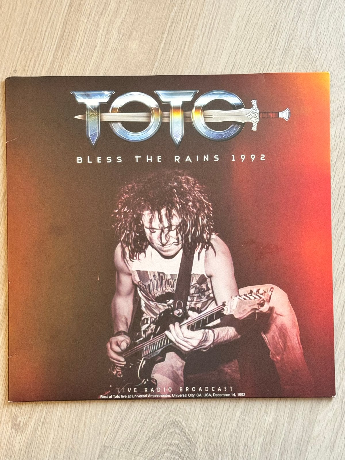 Toto - Bless The Rains 1992 Live Radio Broadcast LP, LP, Rock, Originele persing, Ophalen of Verzenden