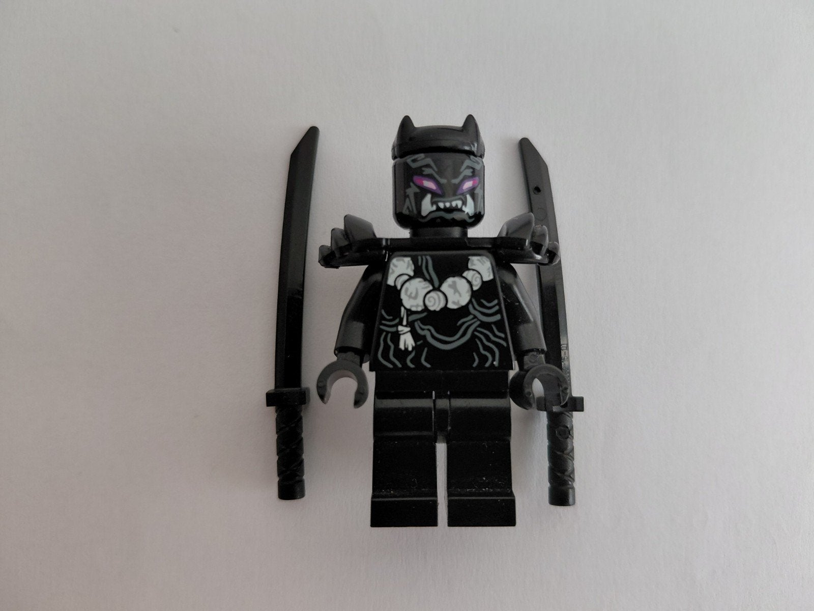 LEGO Ninjago - Oni Villain Minifiguur - njo0511, Ophalen of Verzenden, Zo goed als nieuw, Overige merken