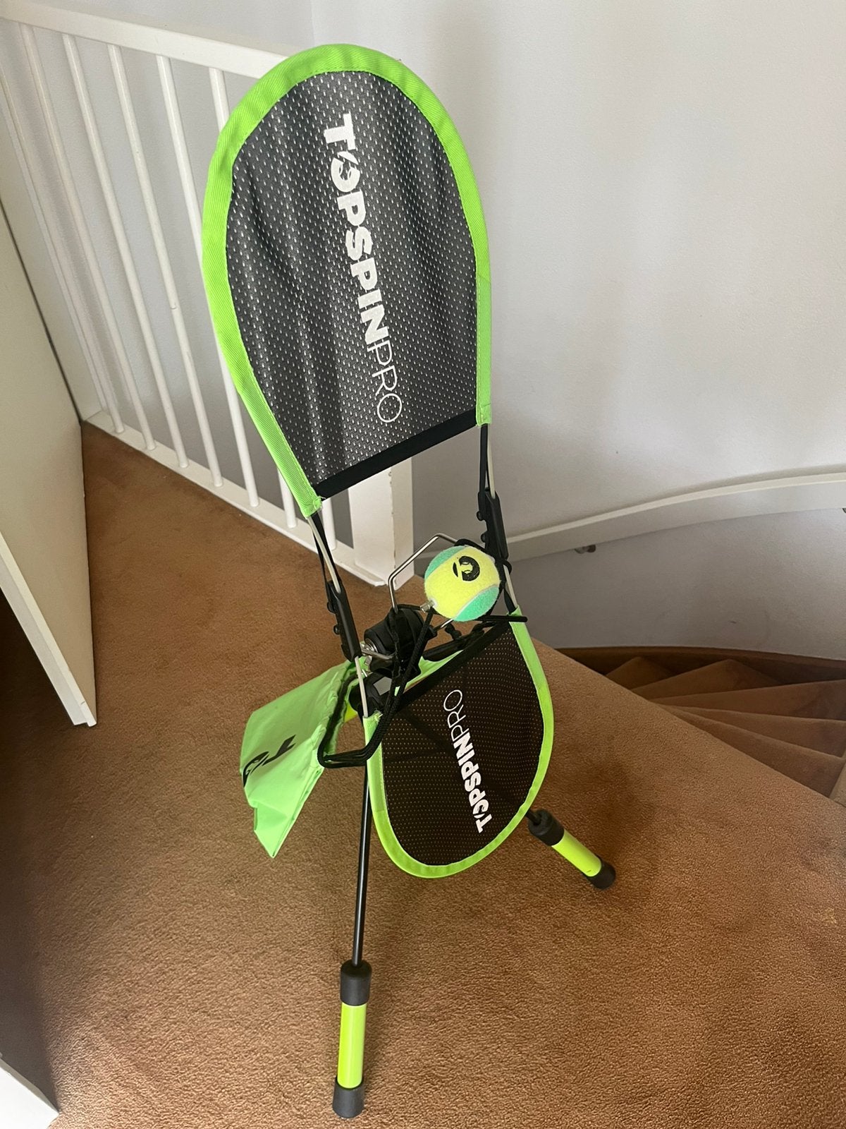 Zeer nette Top Spin Pro, Ophalen, Zo goed als nieuw, Racket(s)