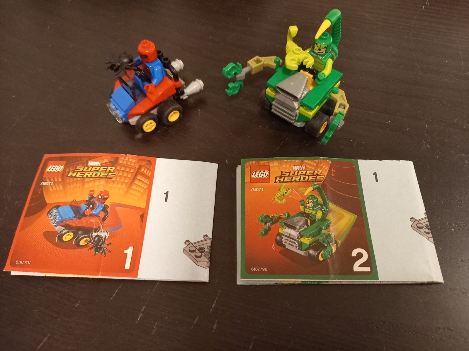 LEGO Super Heroes 76071 Spider-Man vs. Scorpion, Compleet, Overige thema's, Lego, Ophalen of Verzenden