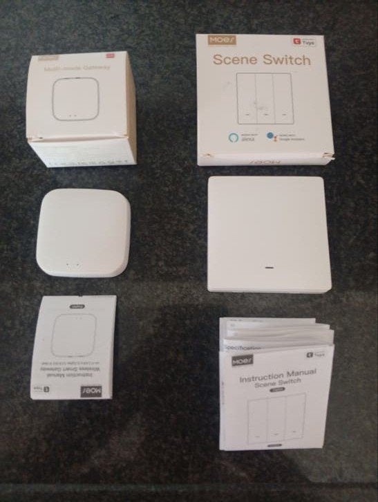 ** MOES Multi-mode Gateway & ZigBee Scene Switch **, Computers en Software, Ophalen of Verzenden, Zo goed als nieuw