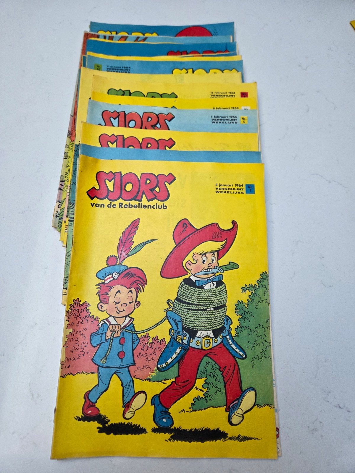 Sjors en de Rebellenclub 1964, Ophalen of Verzenden, 1960 tot 1980, Tijdschrift