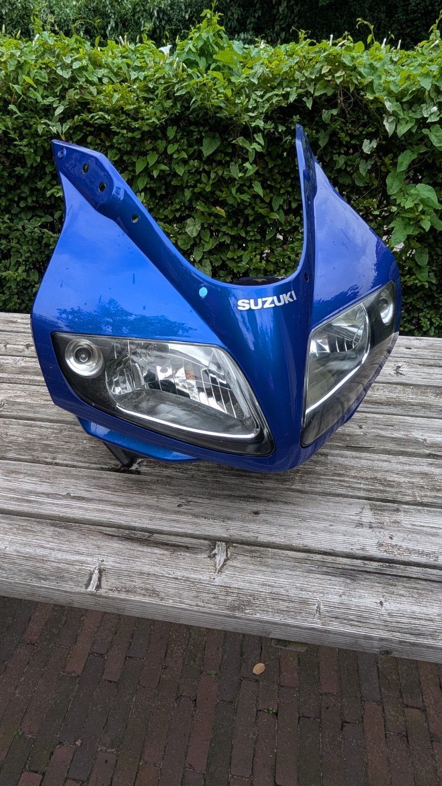 sv650s 2003-2007 topkuip + koplamp, Ophalen, Gebruikt