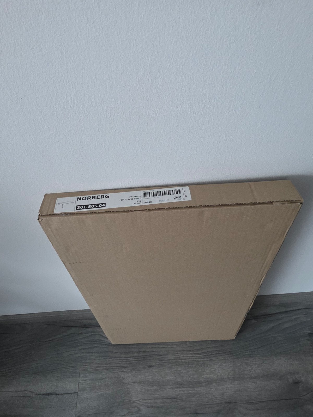 Nieuwe IKEA NORBERG Klaptafel - Wit, 74x60 cm, Ophalen, Nieuw