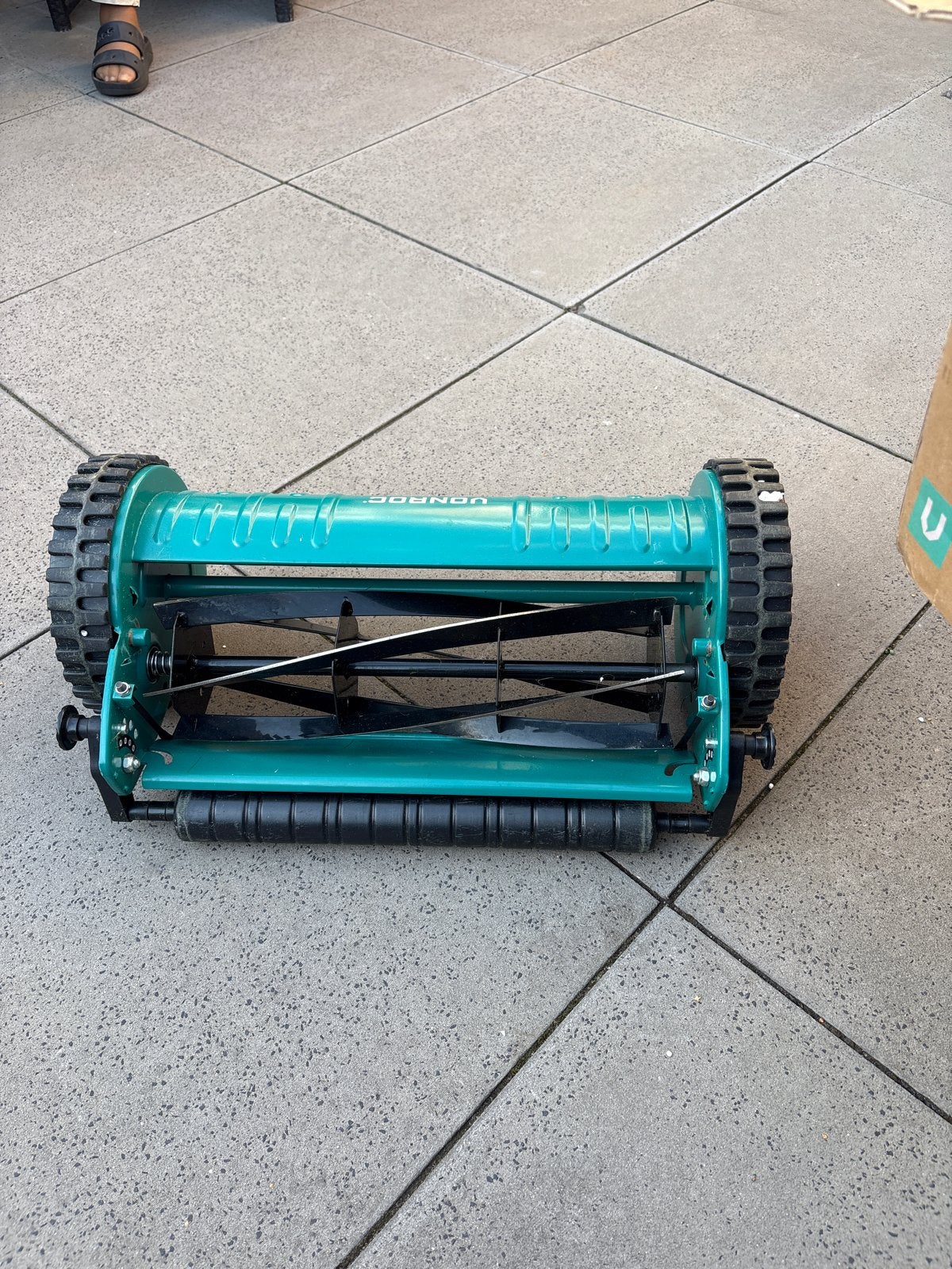 Vonroc Kooimaaier / Handgrasmaaier - Niet compleet, Kooimesmaaier, Ophalen of Verzenden, Gebruikt, Handgrasmaaier