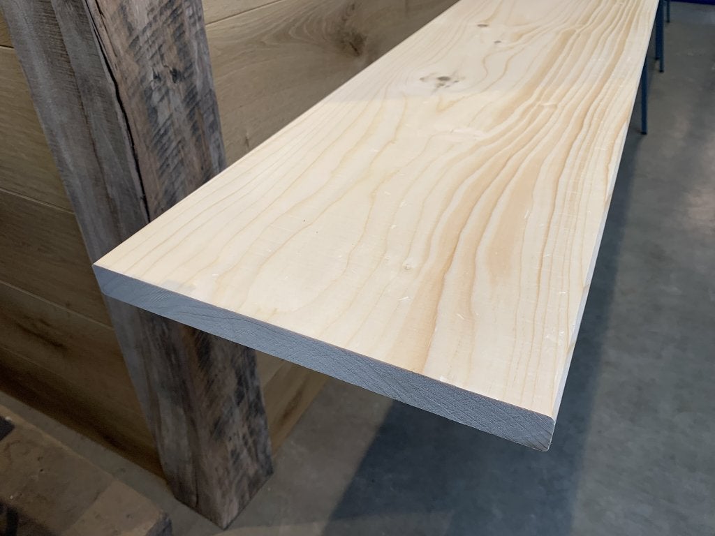 25x280 mm vuren vurenhout geschaafde planken 500 cm lengte