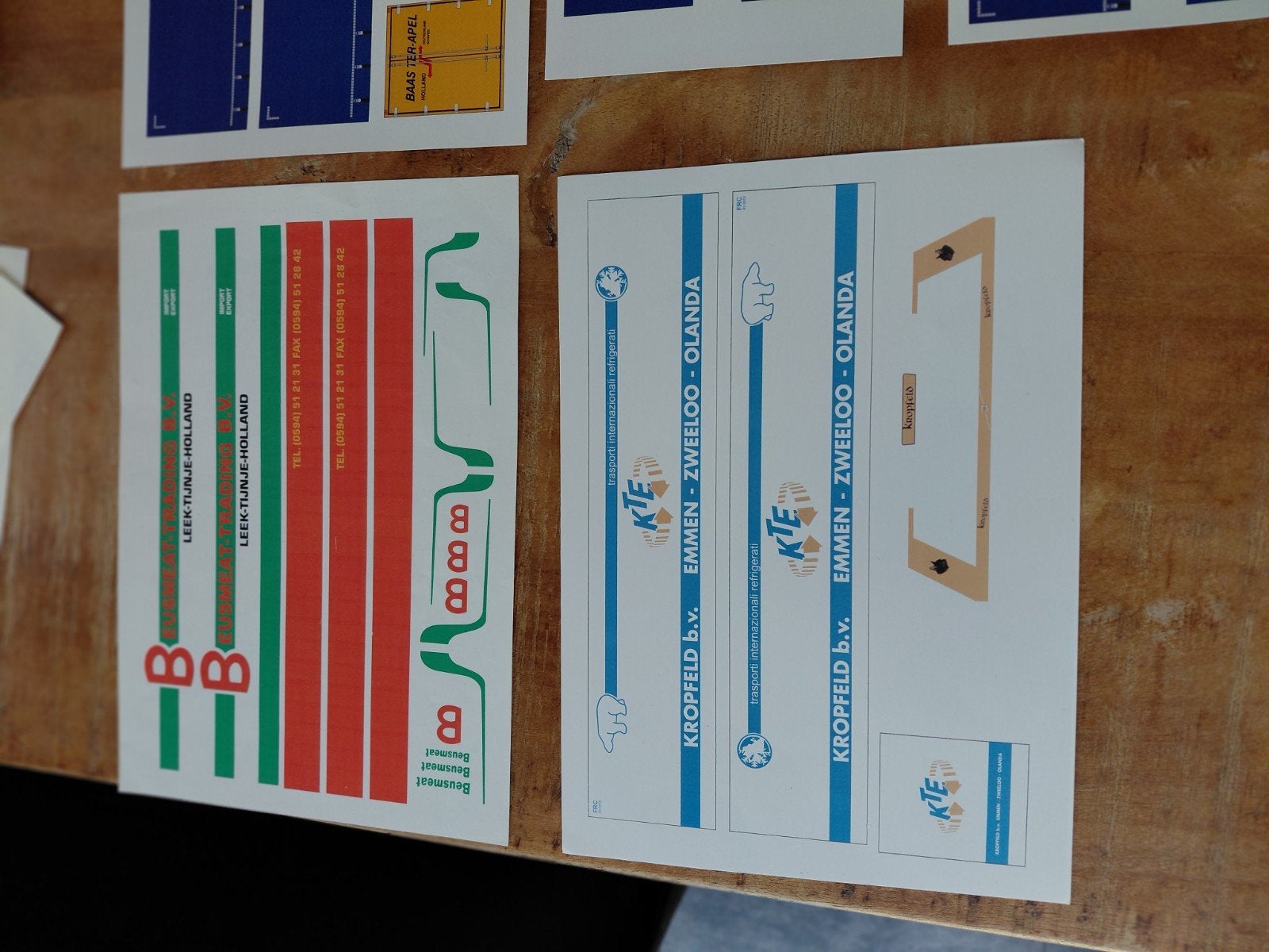 tekno/ wsi. decals noord Nederland, Hobby en Vrije tijd, Ophalen of Verzenden