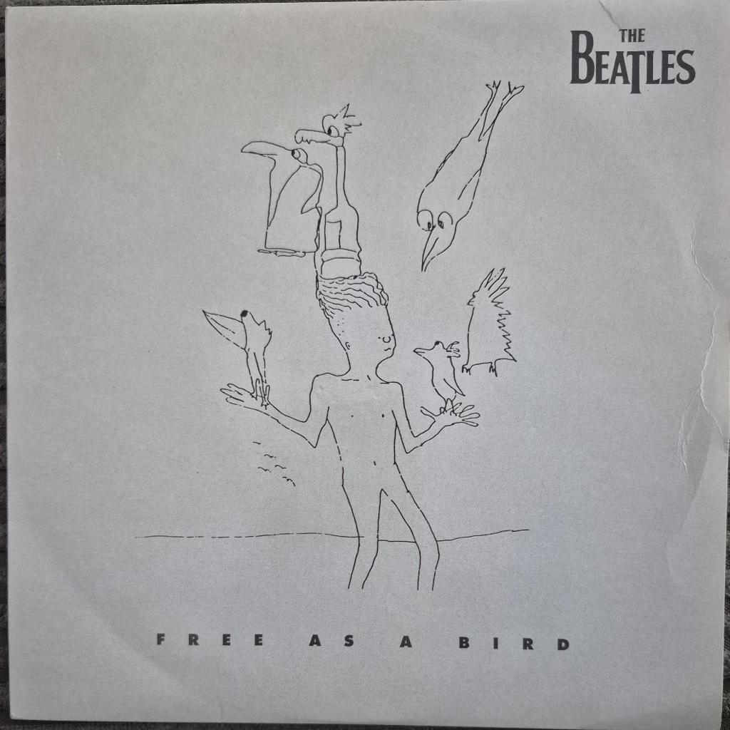 The Beatles. Free as a bird., Cd's en Dvd's, Vinyl Singles, 1990 - 1999, 7 inch, Single, Ophalen of Verzenden