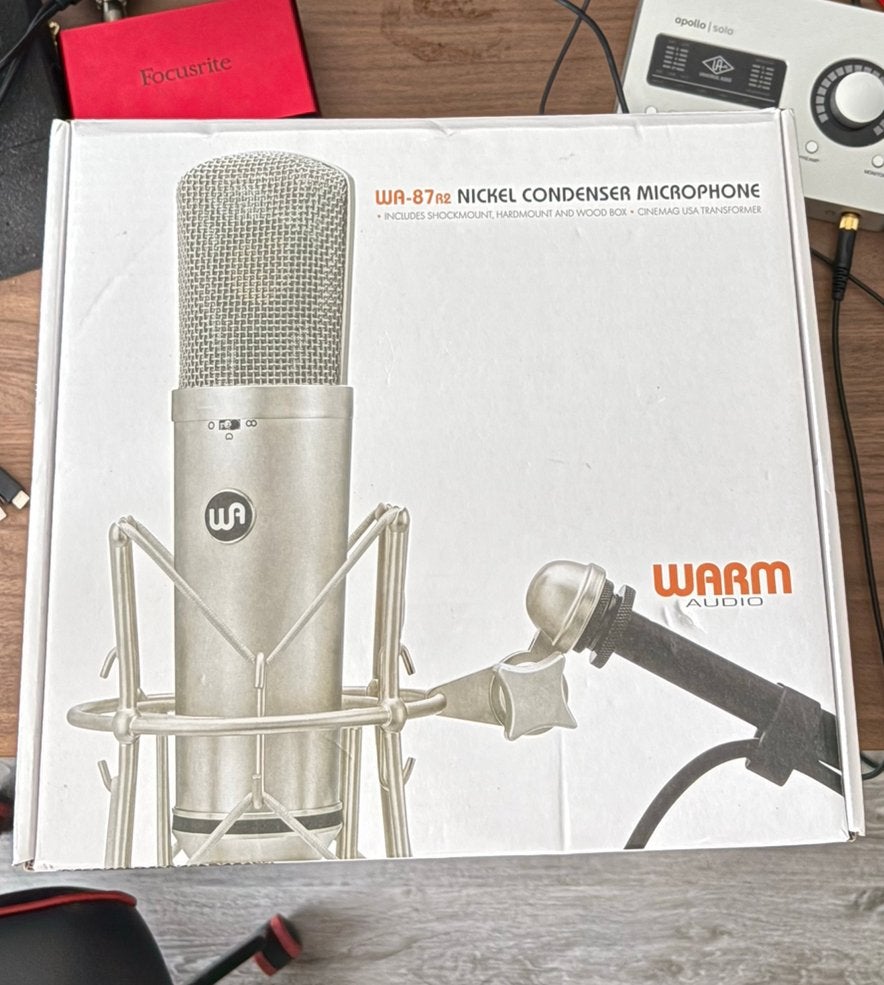 Warm audio 87R2 Nickel Condensator Mic, Ophalen of Verzenden, Nieuw, Studiomicrofoon
