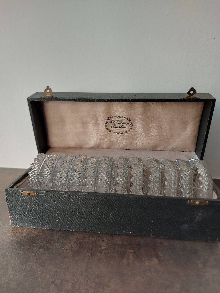 Glazen onderzetters, Ophalen of Verzenden