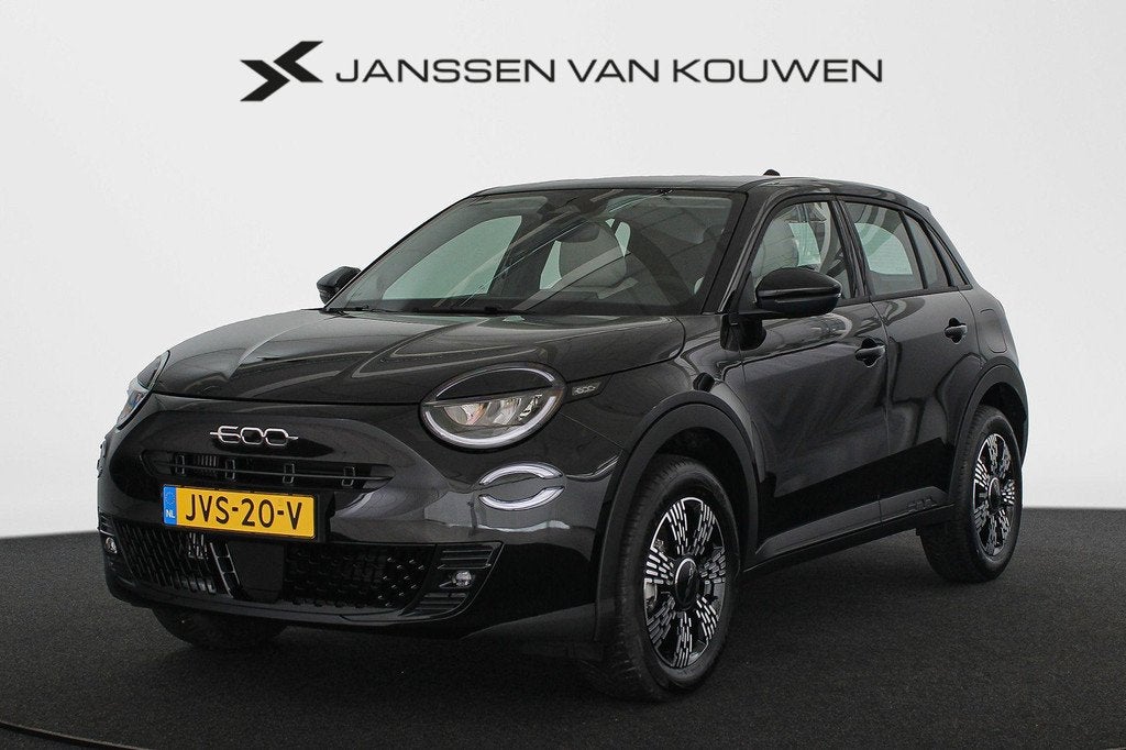 Fiat 600 1.2 Hybrid Icon Automaat 145 PK Apple CarPlay 17", Auto's, Fiat, 145 pk, Stof, 1199 cc, 620 kg