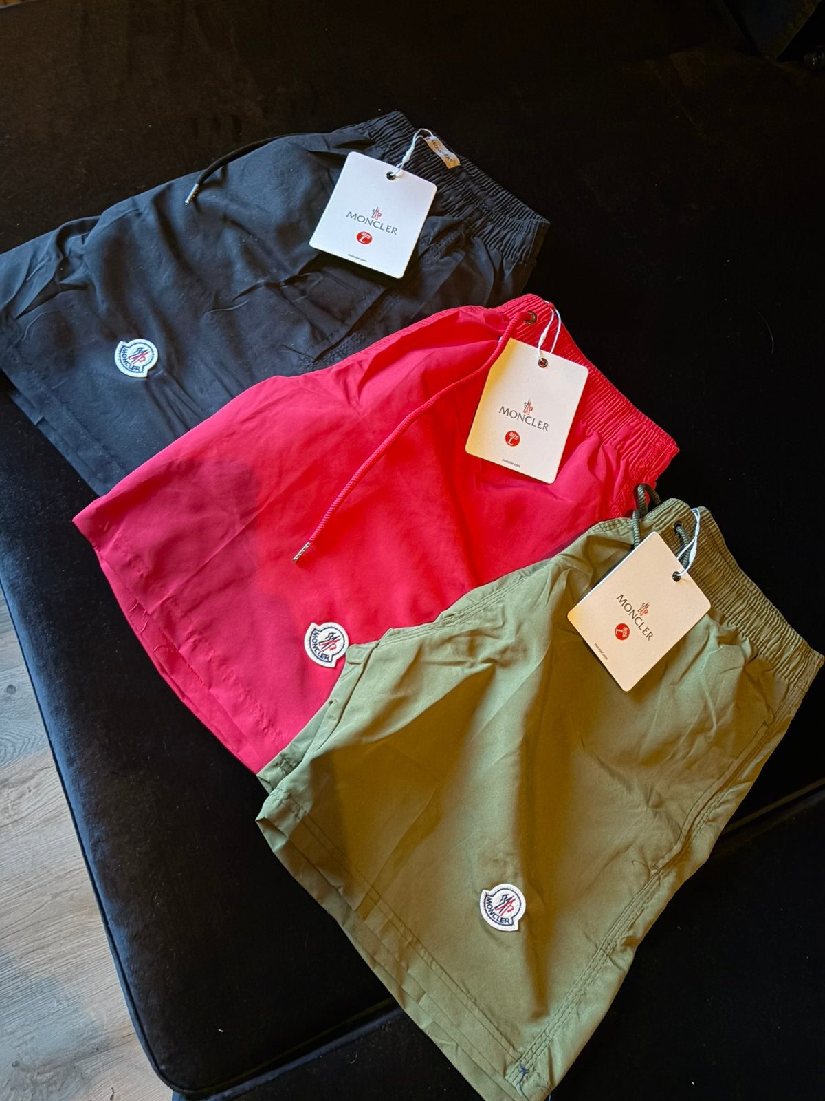 Moncler zwembroeken NIEUW Tweede halve prijs, Kleding | Heren, Badmode en Zwemkleding, Ophalen of Verzenden, Maat 56/58 (XL), Zwart