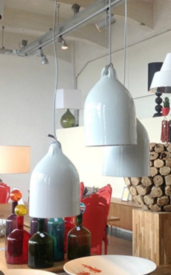 Pols Potten Bufferlamp - Wit/Goud, Ophalen of Verzenden, Zo goed als nieuw, Keramiek