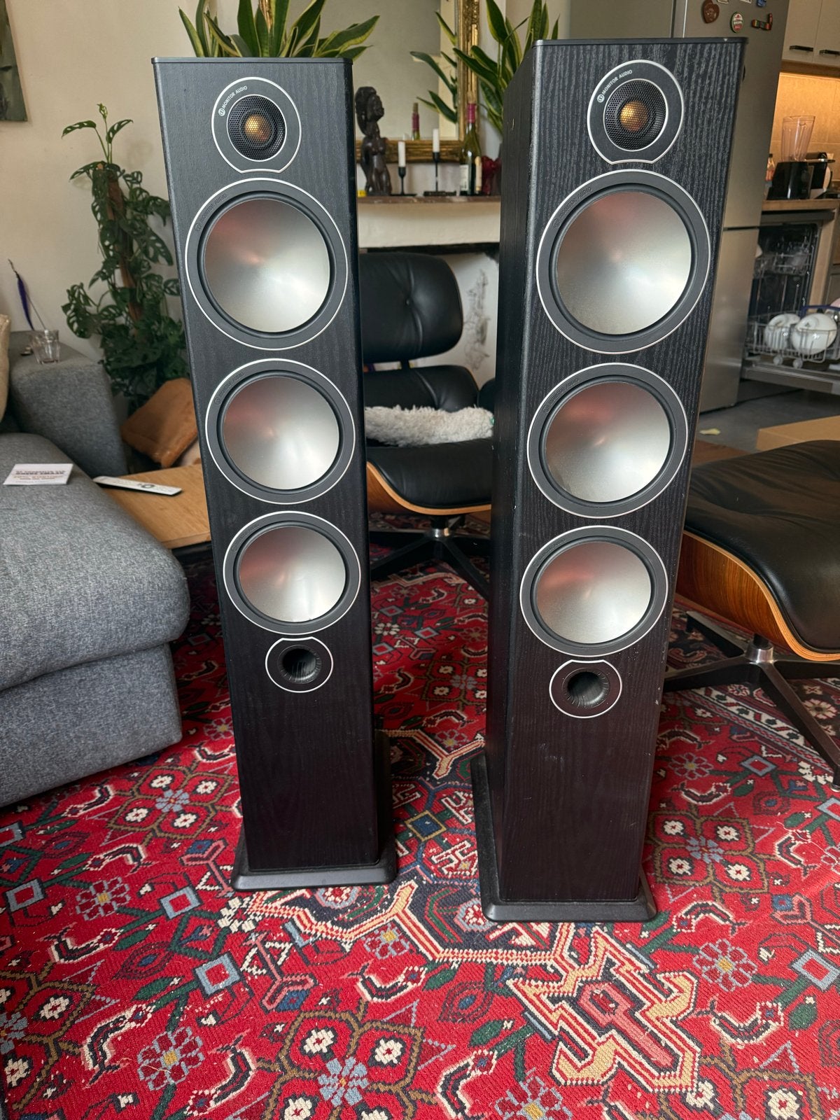 Monitor Audio Bronze 6 Vloerstaande Luidsprekers, Vloerstaande luidspreker, Gebruikt, Monitor Audio, Basreflex