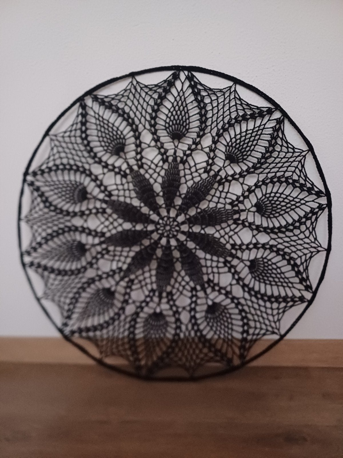 gehaakte mandala 50 cm, Ophalen of Verzenden