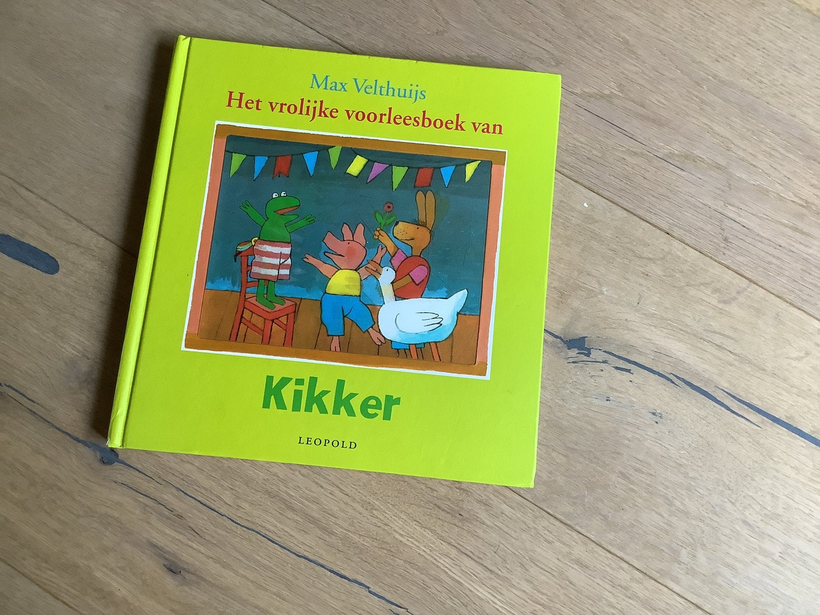 Het vrolijke voorleesboek van Kikker - Max Velthuijs, Fictie algemeen, Jongen of Meisje, Ophalen of Verzenden, Zo goed als nieuw