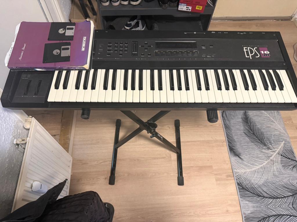 Ensoniq EPS-16 plus sampler workstation vintage, Muziek en Instrumenten, 61 toetsen, Midi-aansluiting, Zo goed als nieuw, Ophalen
