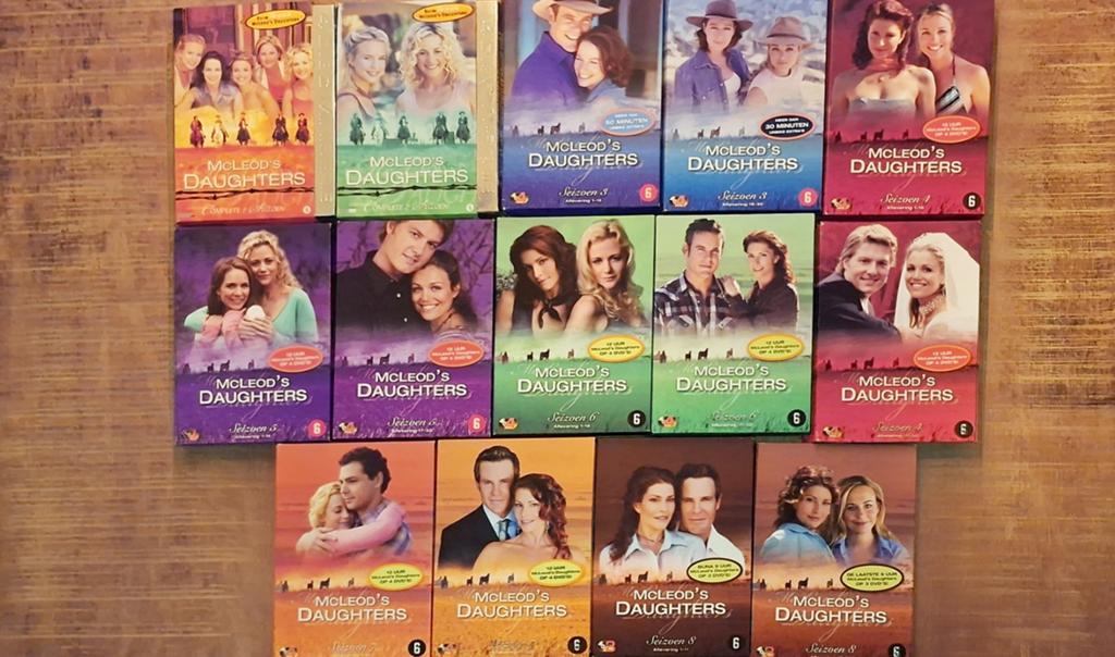 McLeod's Daughters DVD - de volledige serie, Cd's en Dvd's, Dvd's | Tv en Series, Alle leeftijden, Boxset, Drama, Ophalen of Verzenden