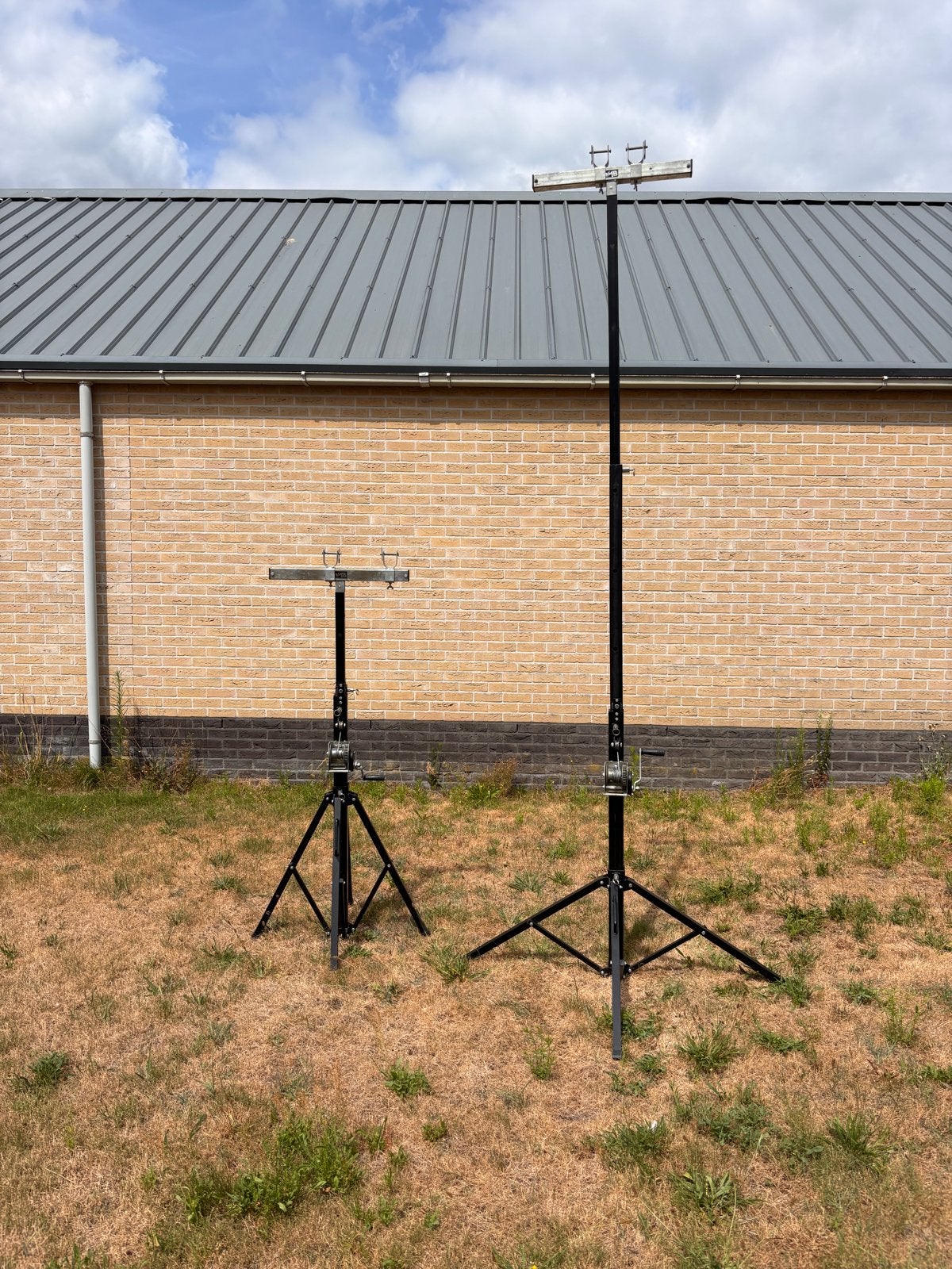 VMB TE-034 Towerlift Lichtstatief - 2 stuks, Muziek en Instrumenten, Licht en Laser, Ophalen, Gebruikt, Licht