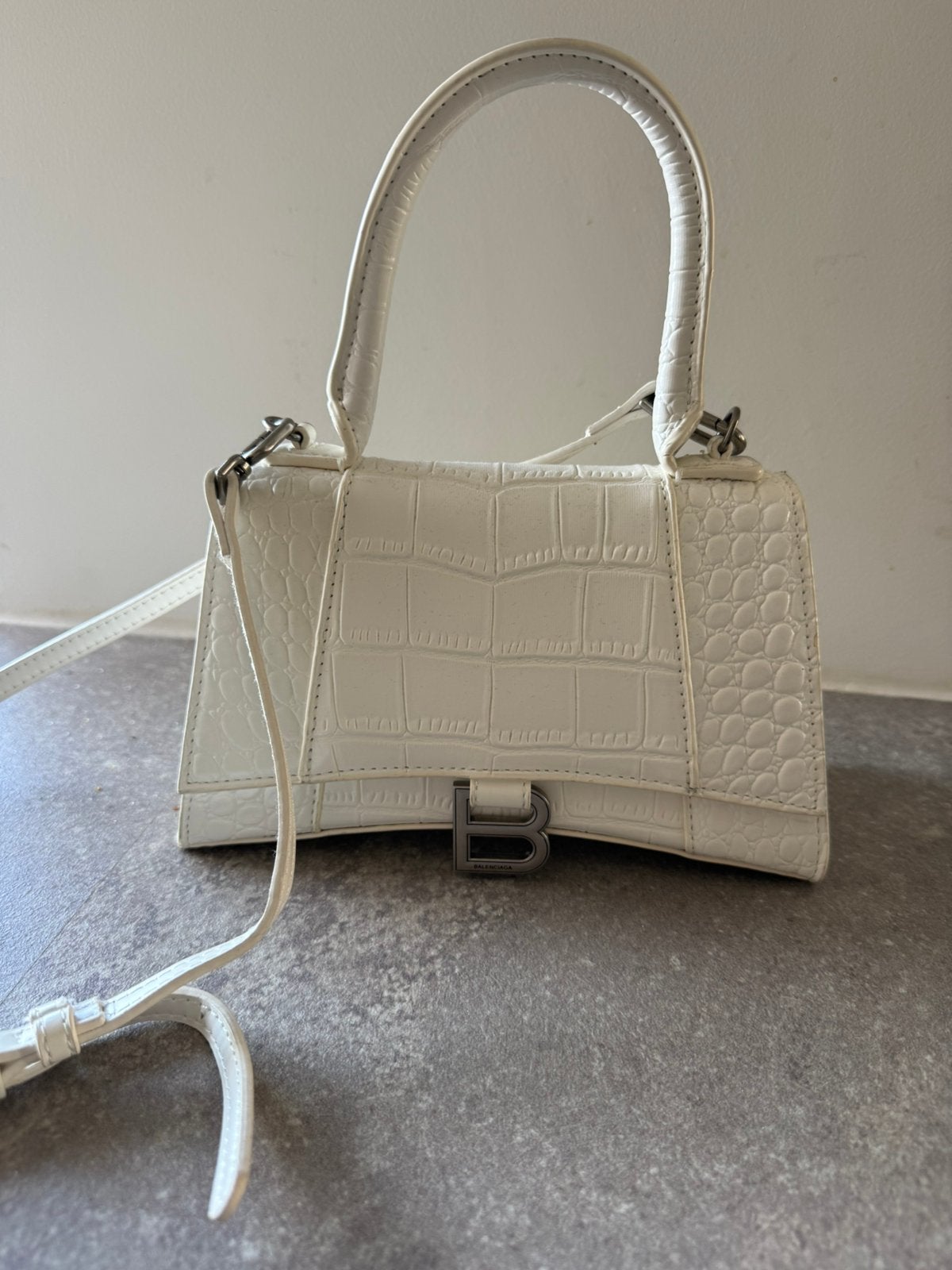 Balenciaga witte tas, Ophalen of Verzenden, Zo goed als nieuw, Wit
