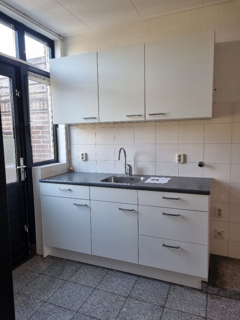 Keukenblok, Ophalen, Gebruikt, Wit, Enkelwandige keuken