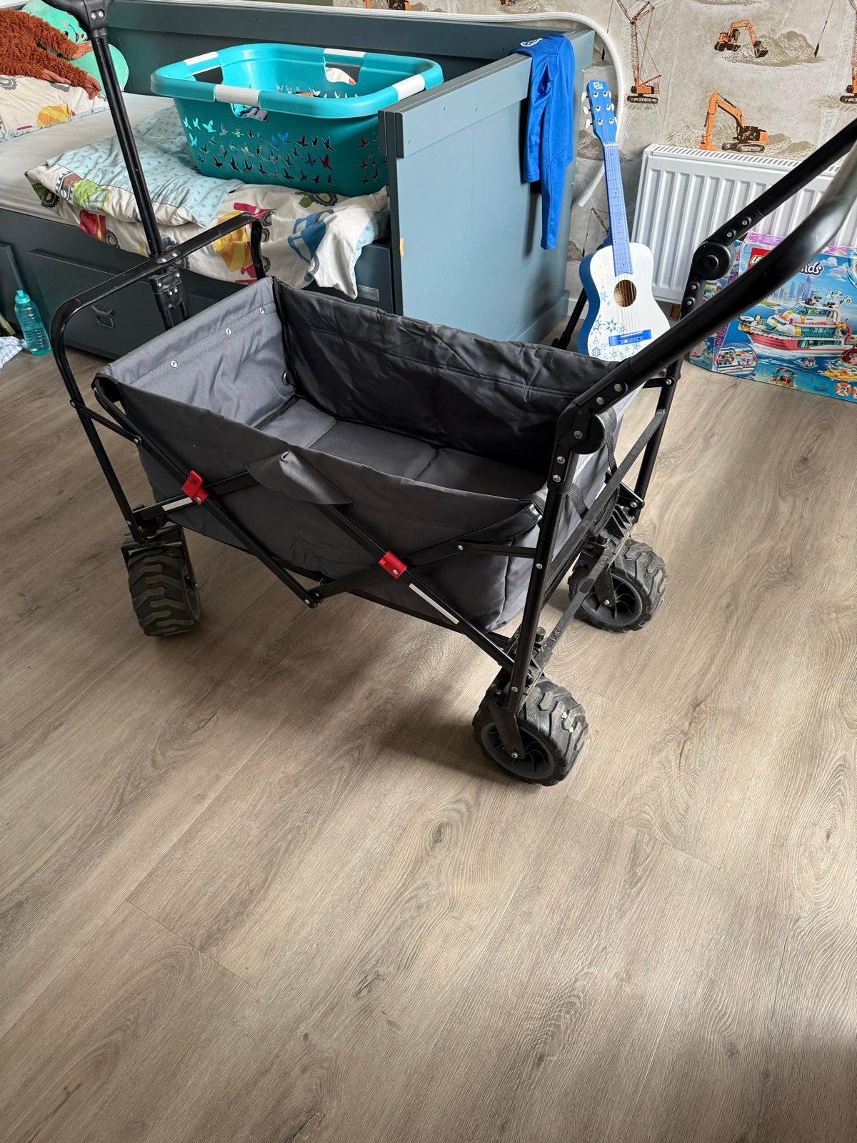 Opvouwbare bolderkar, Caravans en Kamperen, Bolderkarren, Ophalen, Opvouwbaar, Gebruikt