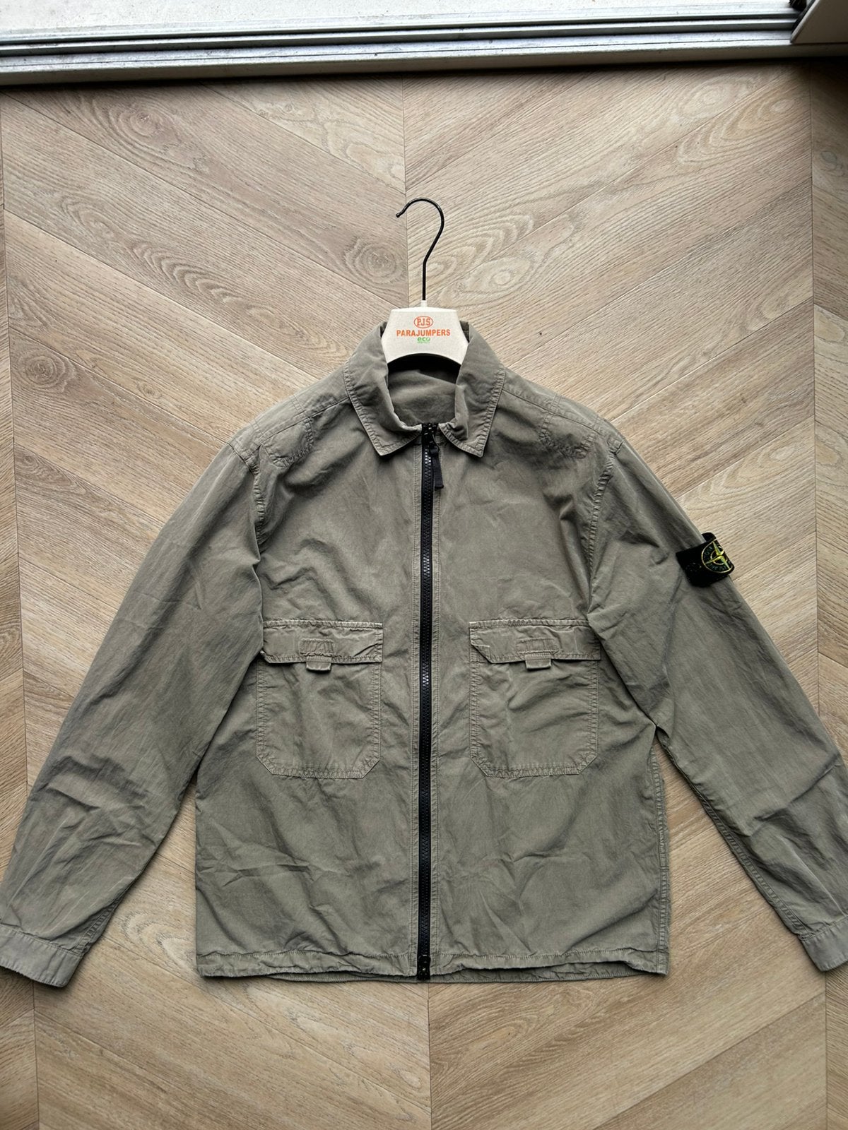 Stone island jas / overshirt maat L origineel, Ophalen of Verzenden, Zo goed als nieuw, Maat 52/54 (L)
