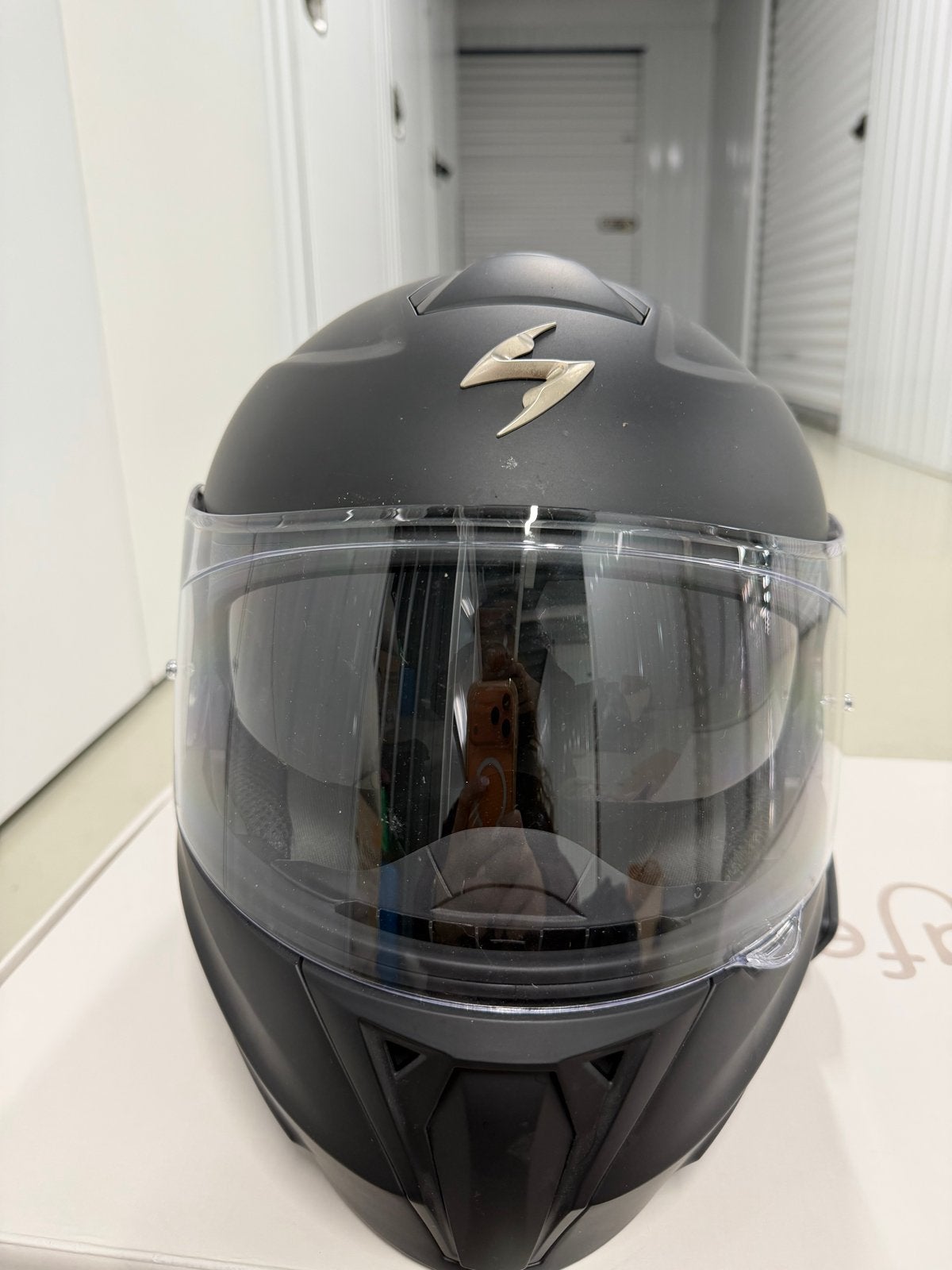 Scorpion EXO-Tech Evo Systeemhelm Mat Zwart - Maat XS, Overige merken, XS, Systeemhelm, Heren