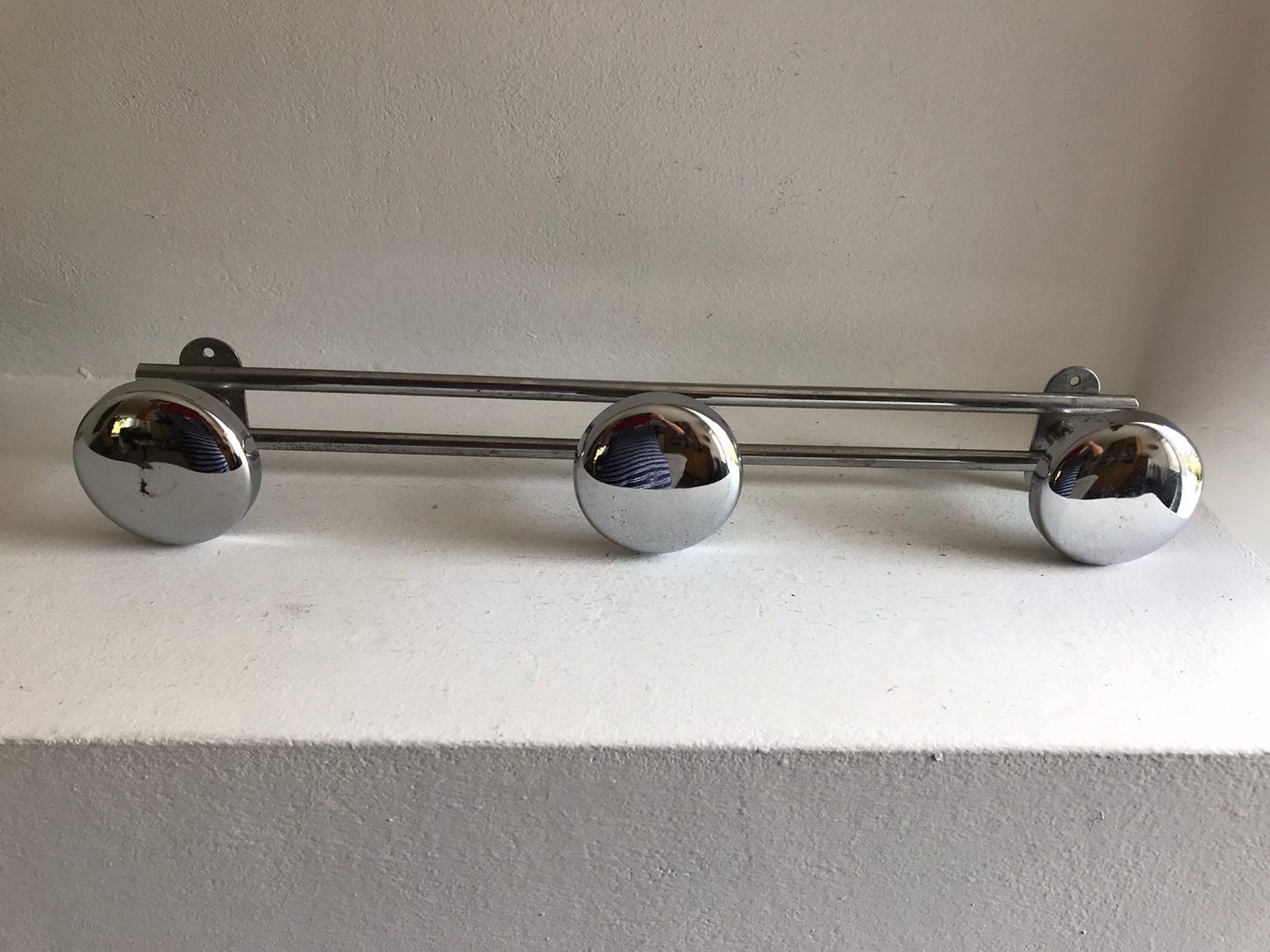 Kapstok chroom vintage, Ophalen of Verzenden, Huis en Inrichting
