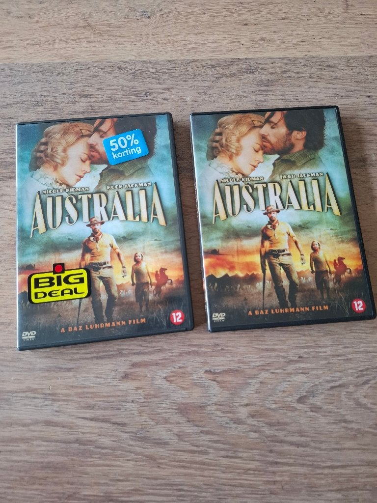 DVD Australia - Nicole Kidman & Hugh Jackman, Vanaf 12 jaar, Ophalen of Verzenden, Zo goed als nieuw