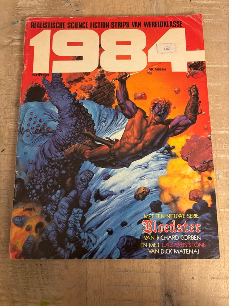1984 Semic Stripboek Nr. Negen, Eén stripboek, Ophalen of Verzenden, Gelezen