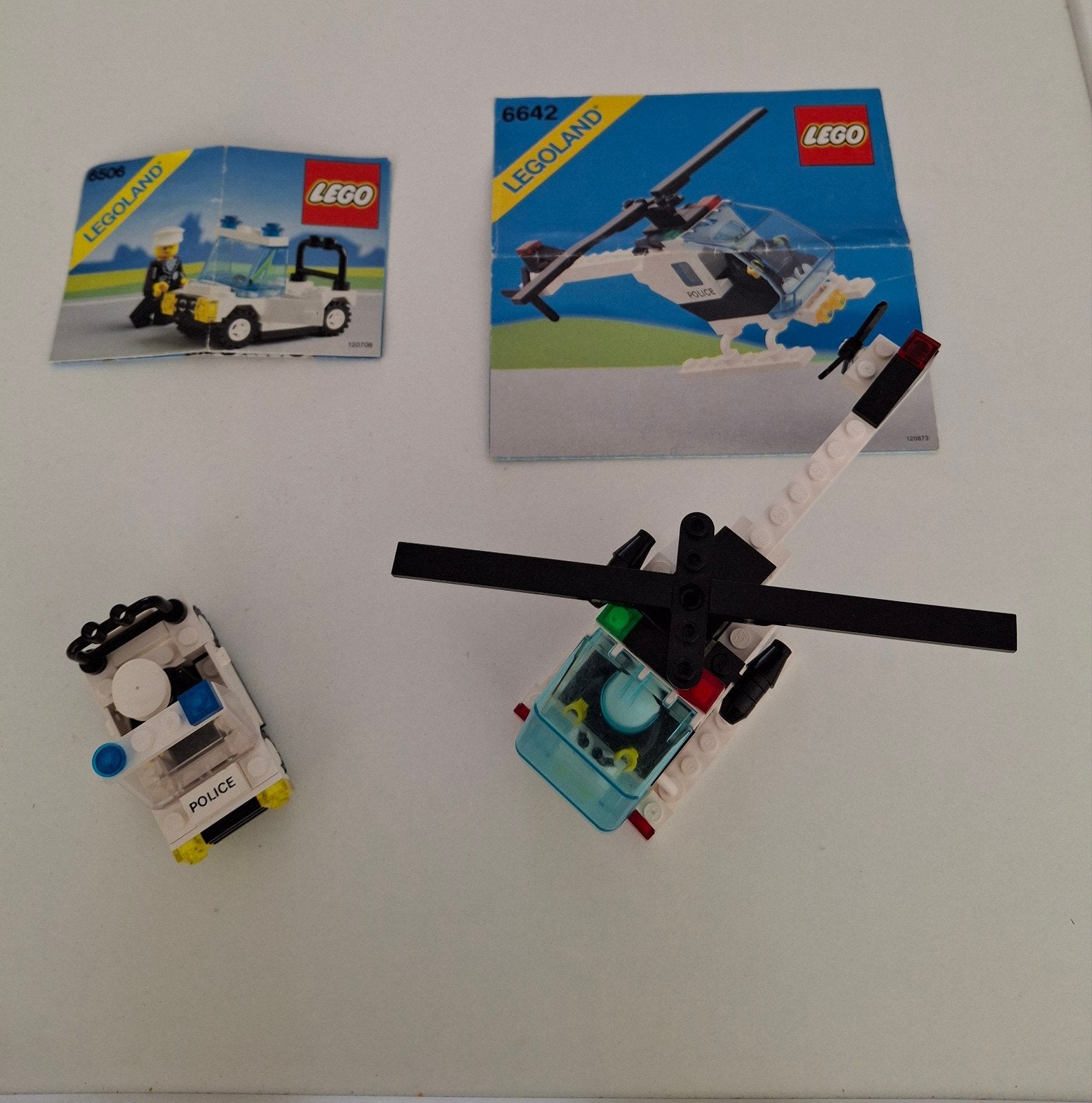 Vintage Lego sets 6642 en 6506, Ophalen of Verzenden, Gebruikt