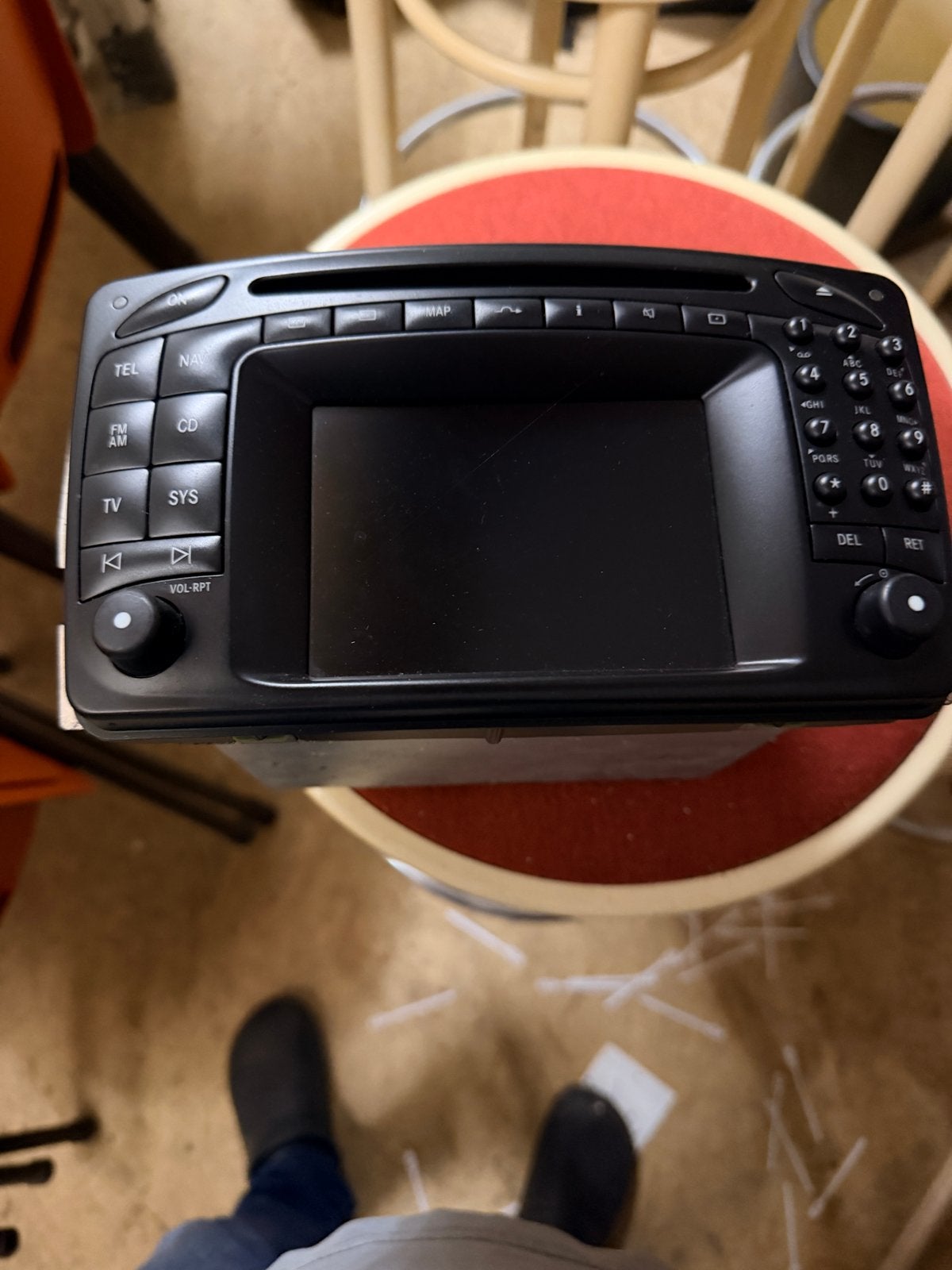 Mercedes-Benz Comand 2.0 E-HEAD Autoradio Navigatie, Ophalen of Verzenden, Gebruikt