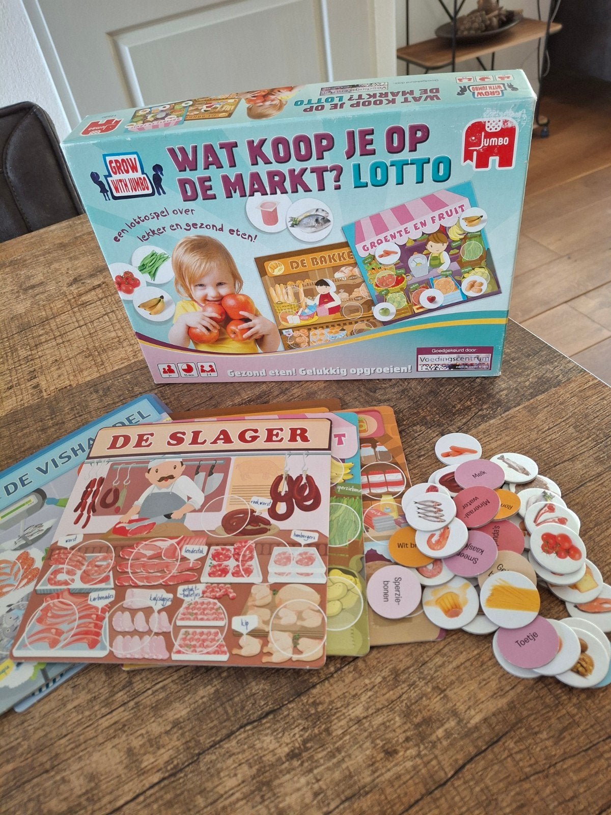 Wat koop je op de markt lotto, Hobby en Vrije tijd, Ophalen of Verzenden