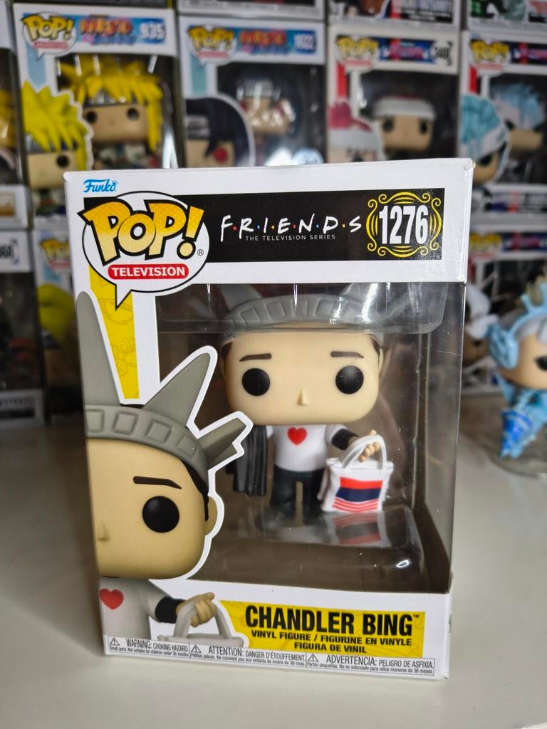 Funko Pop! Friends Chandler Bing Vrijheidsbeeld #1276, Kinderen en Baby's, Speelgoed | Actiefiguren, Ophalen of Verzenden, Nieuw