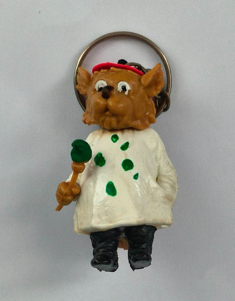 Witter Kwast ( uit Flipje ) sleutelhanger, Ophalen of Verzenden, Zo goed als nieuw, Knuffel of Figuurtje